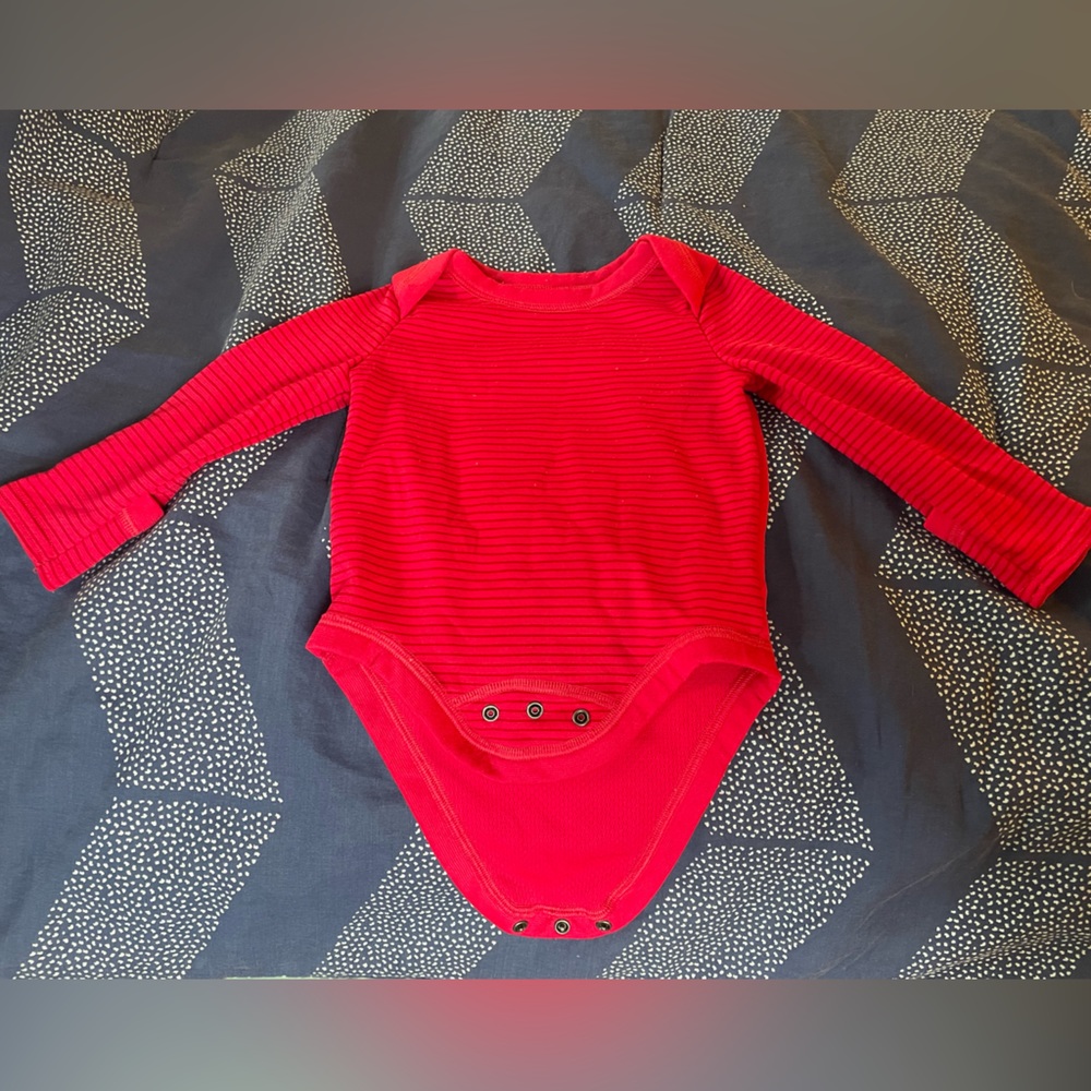 Patagonia Pink Striped Capilene Base-layer bodysuit Size 6-12m Months